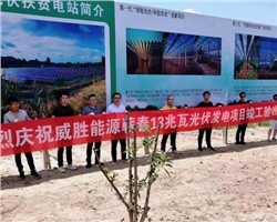 惟遠能源蘄春縣26兆瓦農光互補光伏扶貧發(fā)電項目竣工驗收！